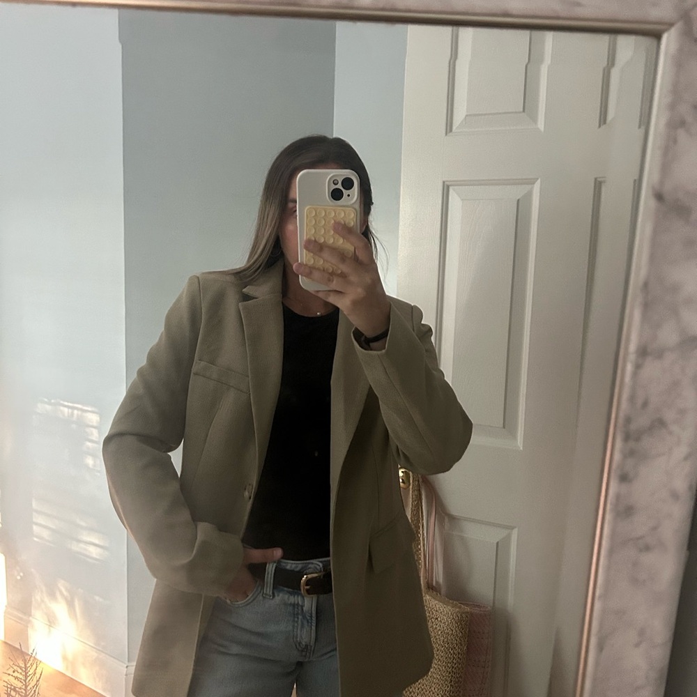 Women's Olive Blazer
